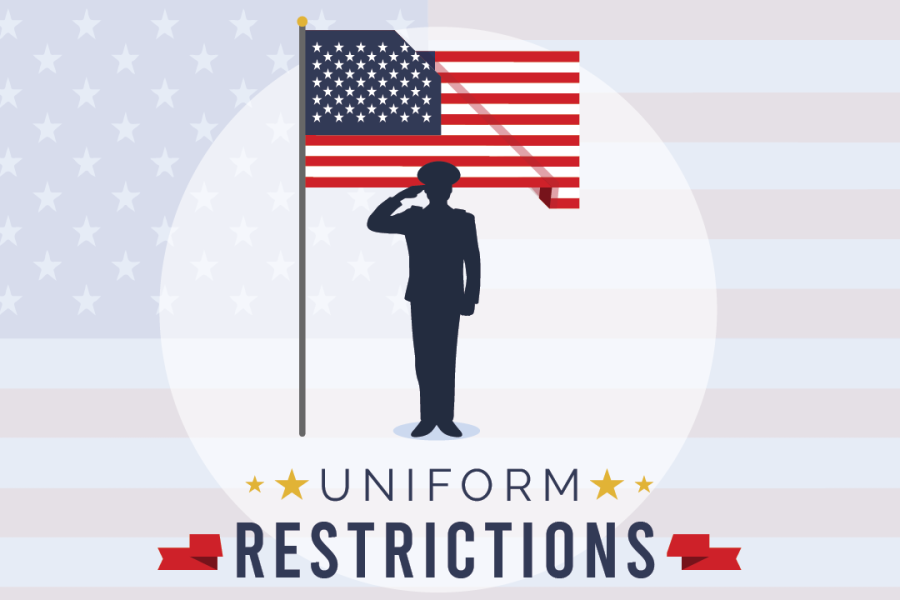 Military personnel have a code of conduct while in uniform. Terry Ralston and Chris Bowers reflected on their time in the military and what effect these restrictions had on them.