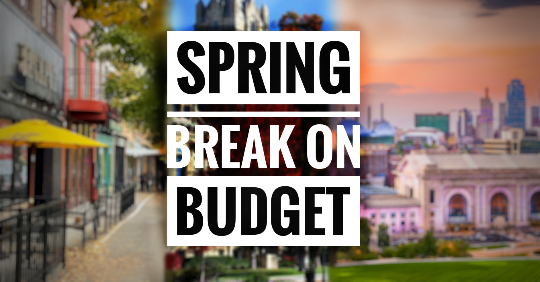 With the pressures of classes and work its important to take a break. Savor the beauty of spring break destinations with budget-friendly travel options near Topeka.
