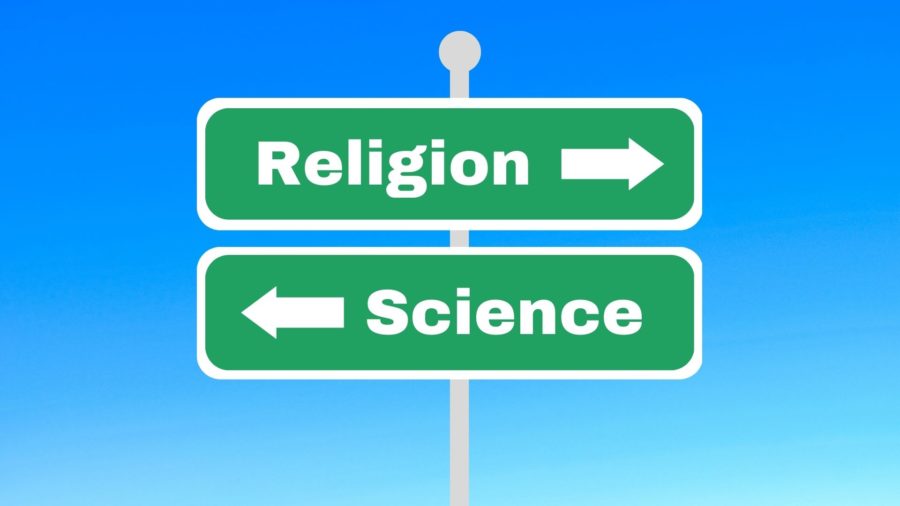 Religion+and+Science%2C+though+opposites%2C+are+not+necessarily+incompatible.+Science+is+based+on+natural+observation%2C+while+religion+provides+answers+to+personal+guidance.