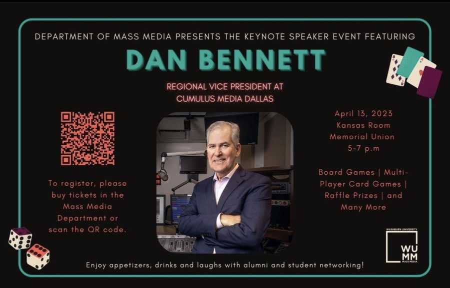 Mass media department presents Keynote Speaker event featuring Dan Bennett