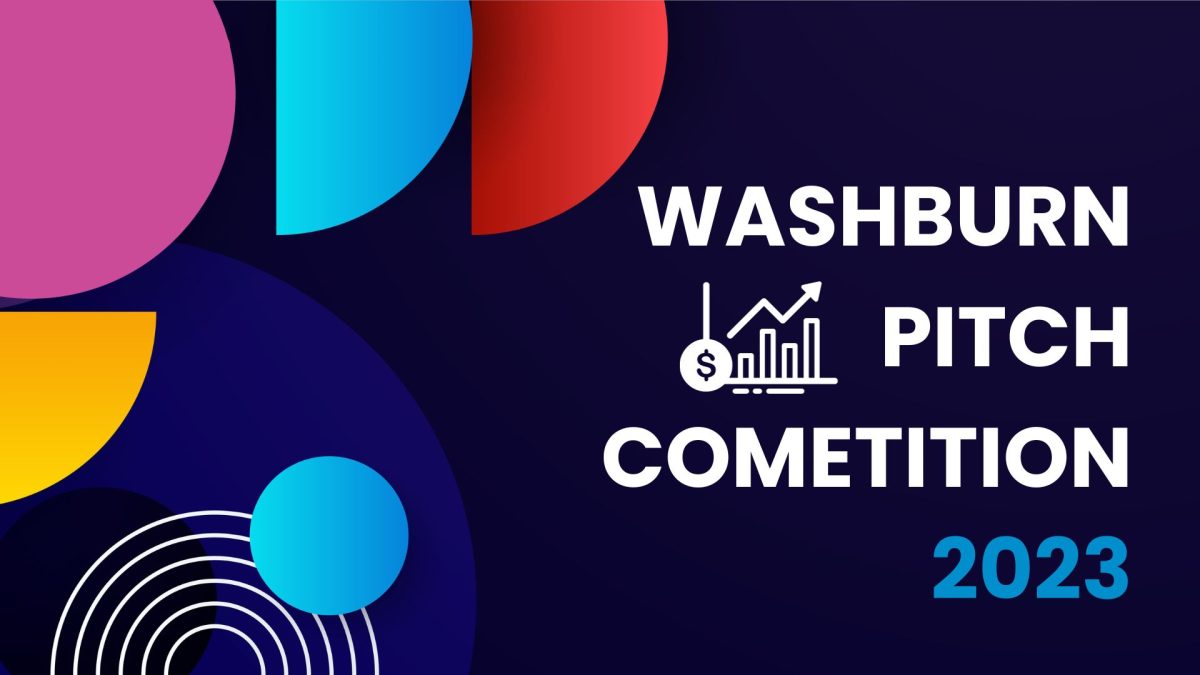 The Washburn Pitch Competition encourages students to develop their business ideas into potential partnerships. This competition was hosted by Professor David Price, Associate Professor of Marketing Business in the School of Business.