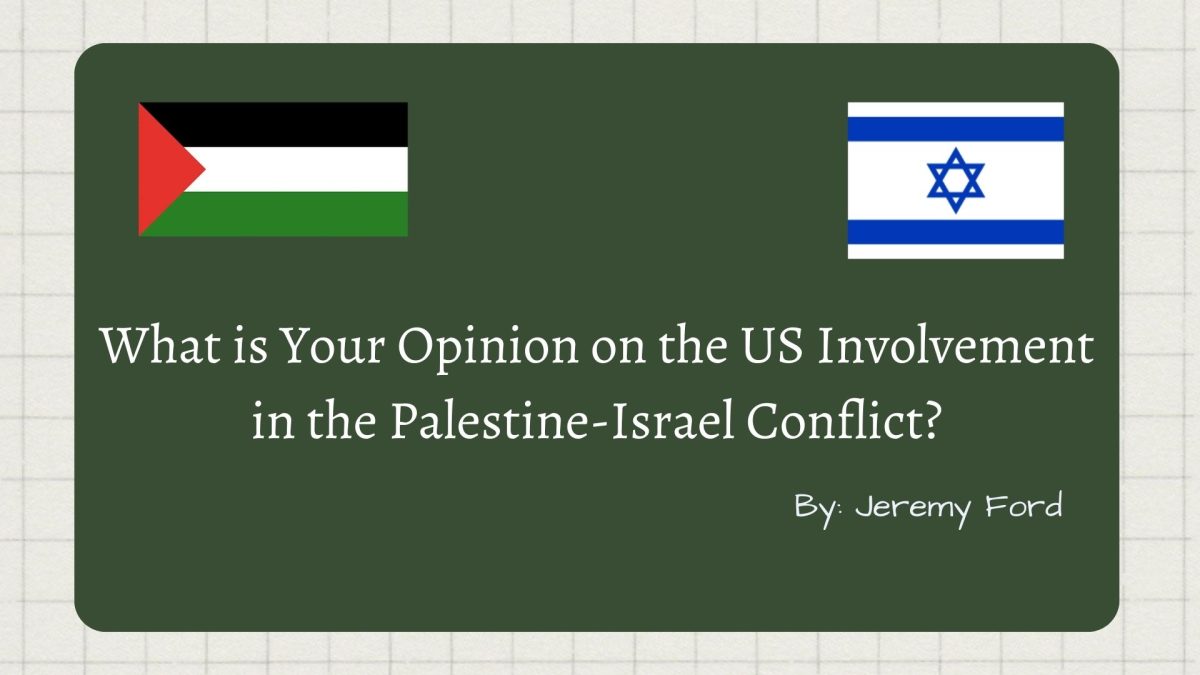 B.O.B: What is your opinion on the U.S. involvement in the Israel-Palestine conflict?