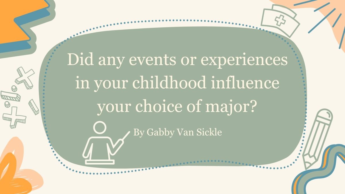 B.O.B: Did any events or experiences in your childhood influence the choice of your major?