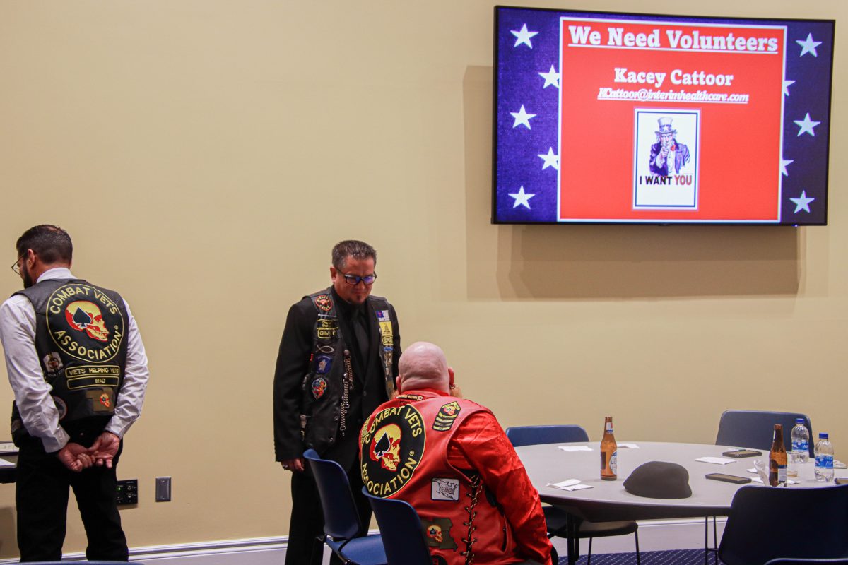 Chapters of the Kappa Sigma Military Heroes Campaign are encouraged to contribute to any deserving veterans charity. Their successful fundraising efforts resulted in a kind donation to the American Legion Post 400 in Topeka, which benefits the local veterans.