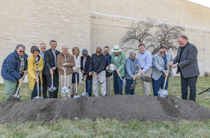 Washburn University officially breaks ground for the Dr. James Hurd Recital Hall. It is tentatively set to be completed in the fall of 2025.