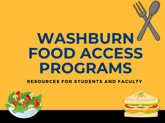 Washburn students are at a higher risk of student hunger because of COVID, poverty and inflation. The university has implemented programs to help provide students with access to food through various means.