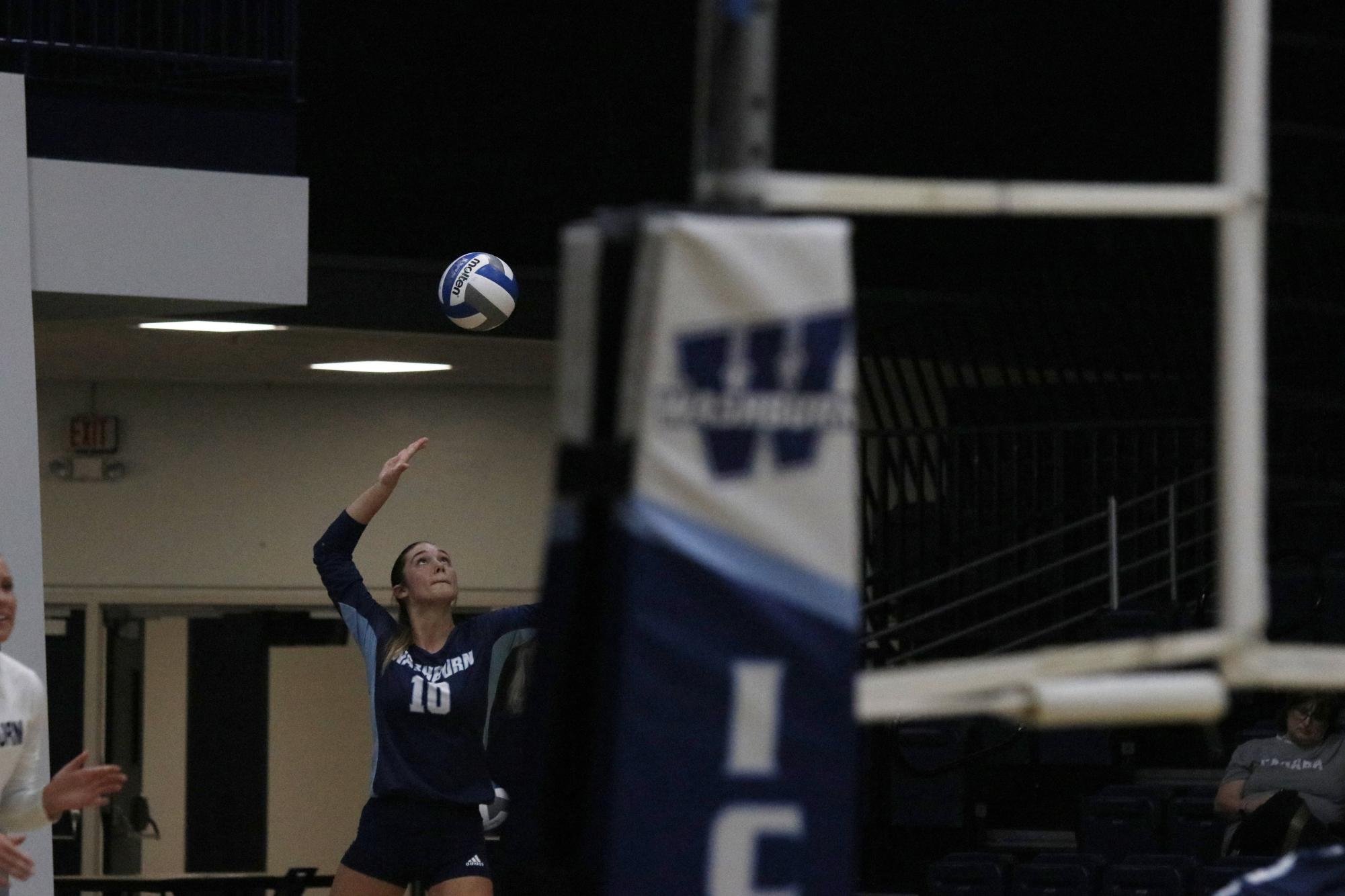 Washburn volleyball stays undefeated at home