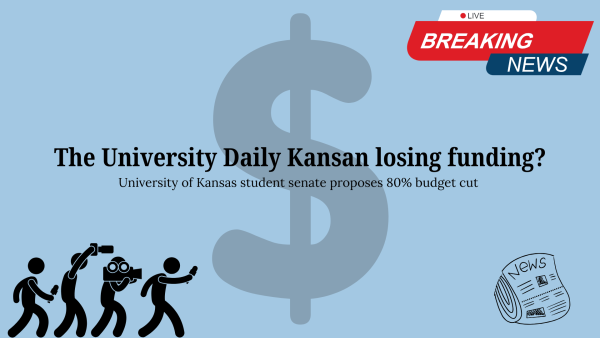 University of Kansas student newspaper, University Daily Kansan, may lose funding as their student senate proposes to cut the budget for the publication by 80%. Reasoning for this proposed cut has been withheld from the Kansan staff.