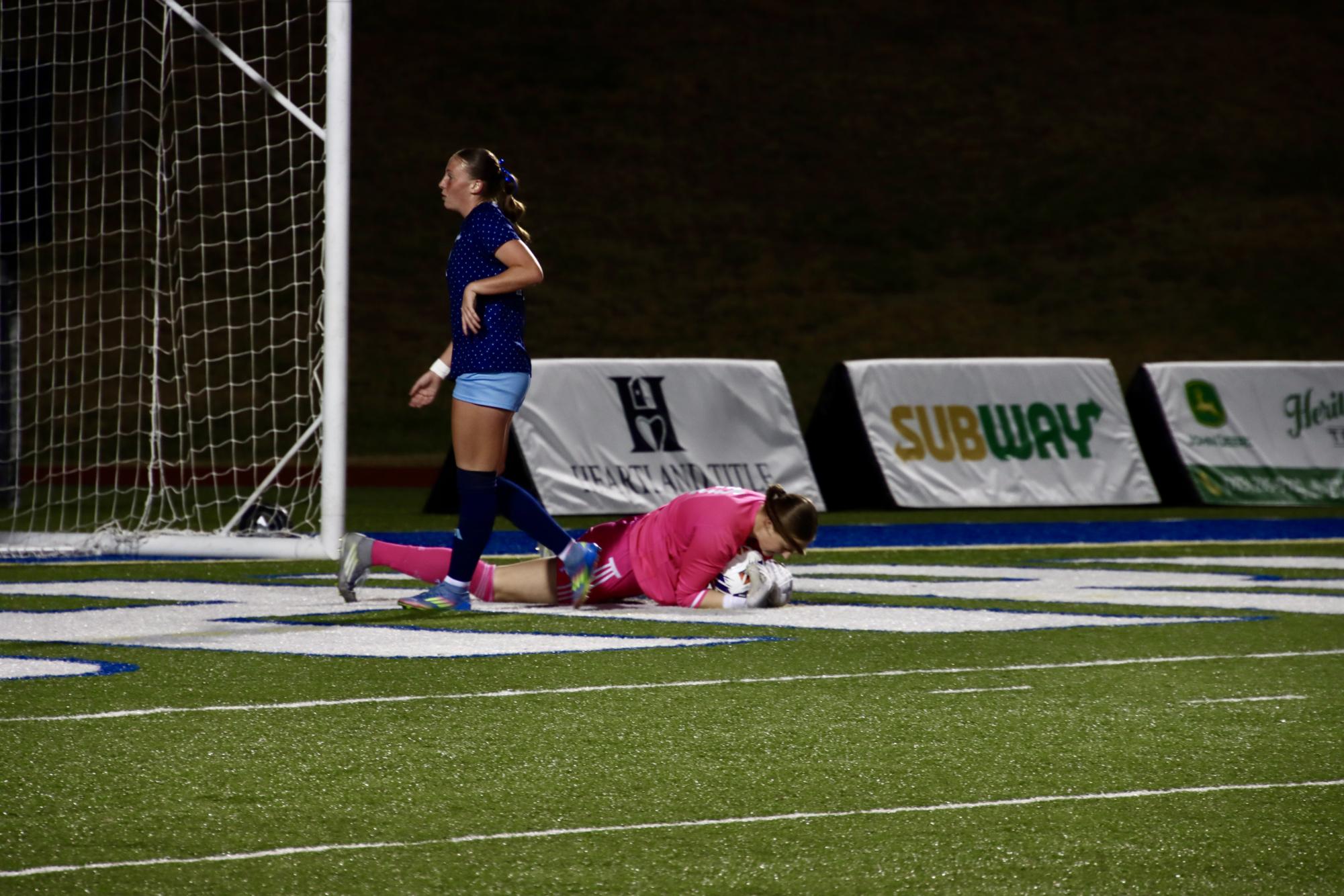 Washburn Ichabods and Emporia go against each other 0-0