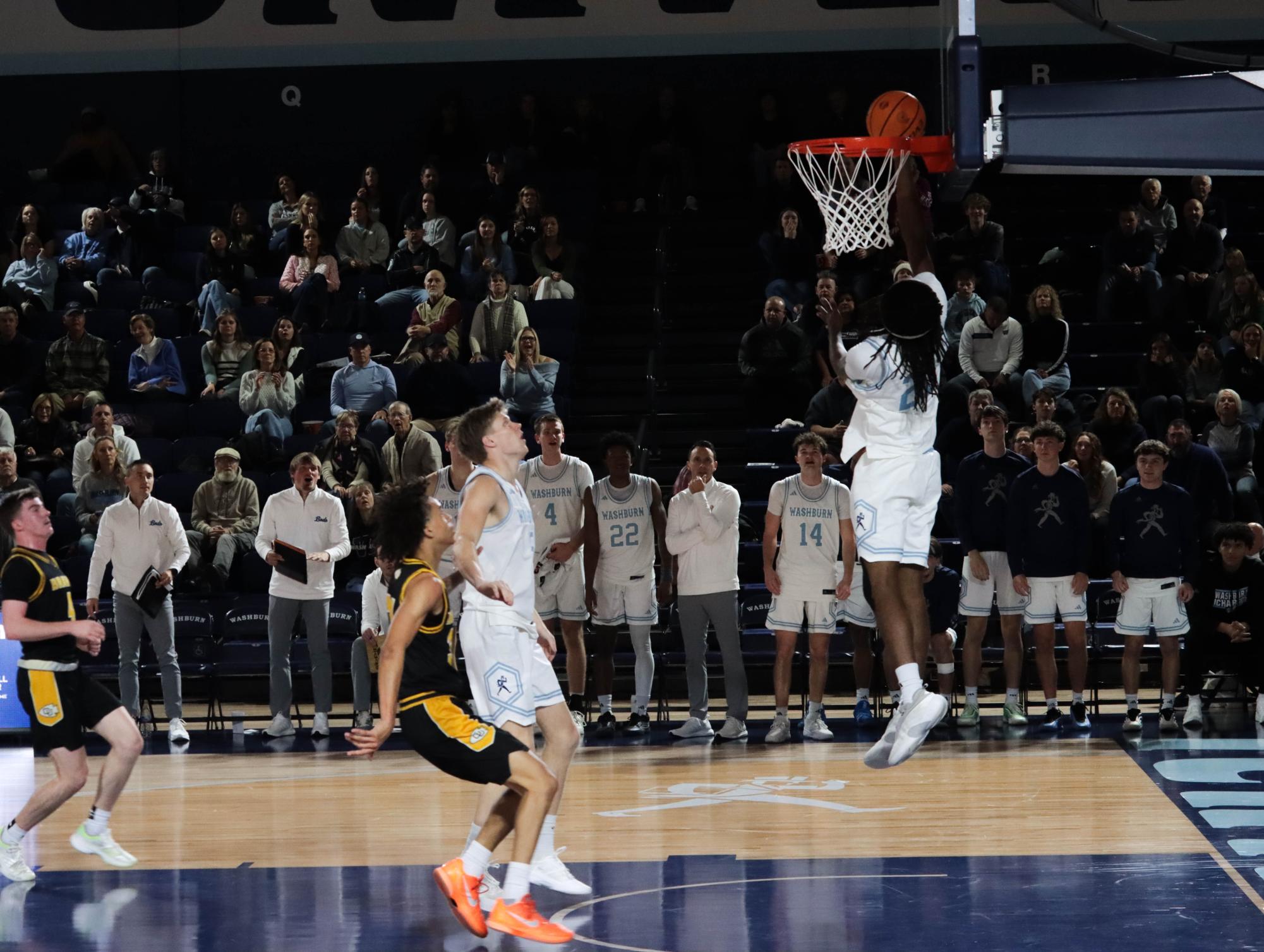 Washburn secures commanding 115–30 win against Ottawa