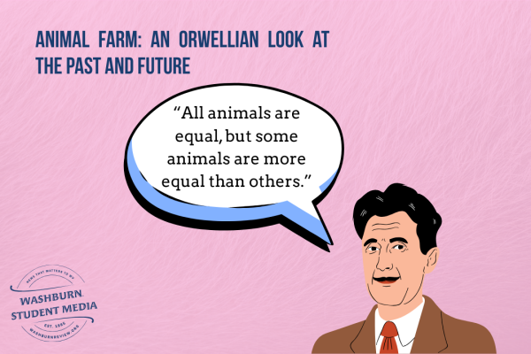 George Orwell’s "Animal Farm," continues to remain relevant today. Today, his work is often used to draw parallels in modern society.