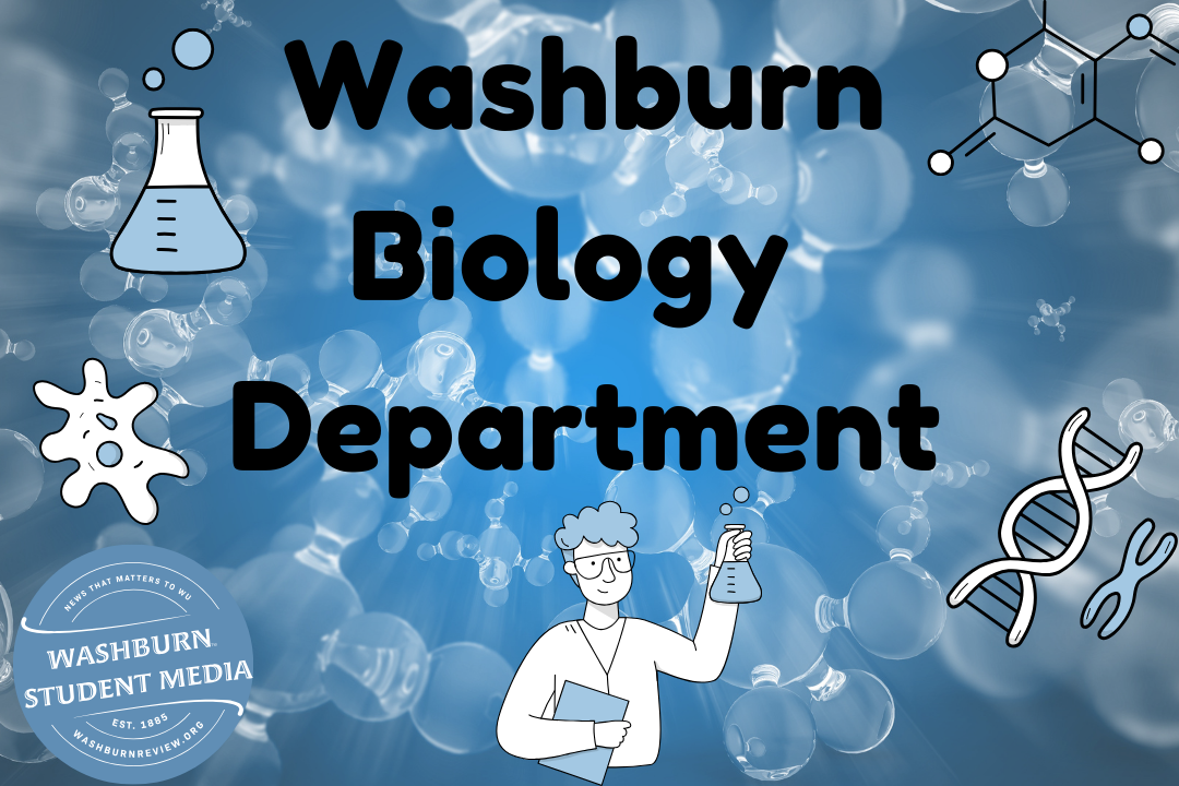 The Biology Department at Washburn provides lots of opportunities for the students. This department also provides minors for the student. 