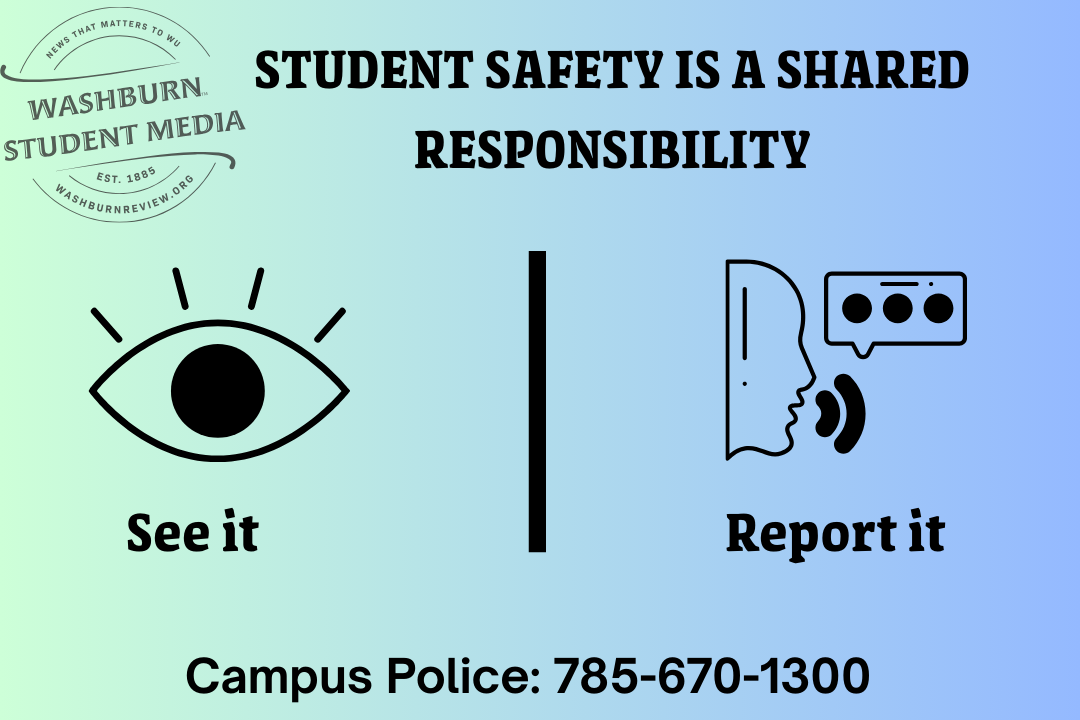 Campus safety relies on communication between students, staff and police. Officials encourage students to report suspicious activity and follow safety guidelines.
