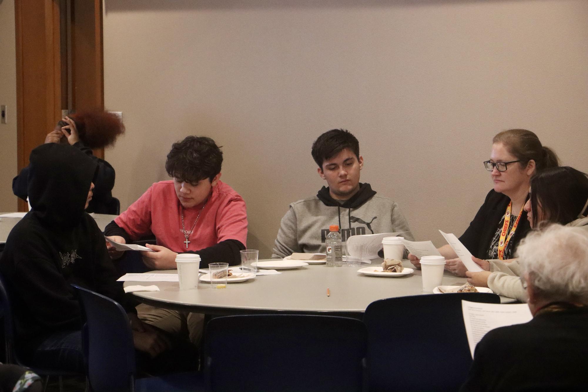 High school retreat celebrates French and creativity