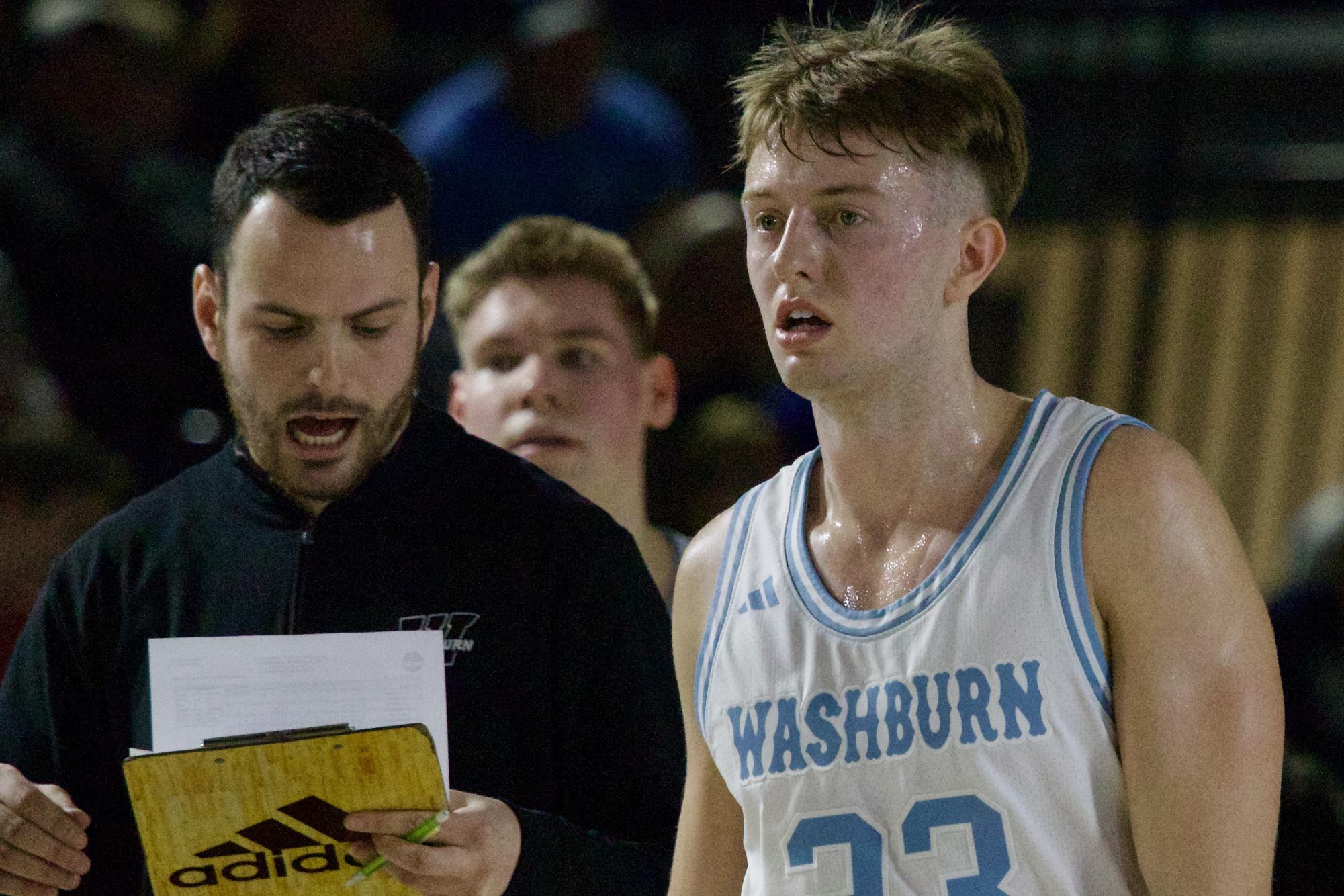 Bachelor and Christiansen lead Ichabods to 84-74 victory