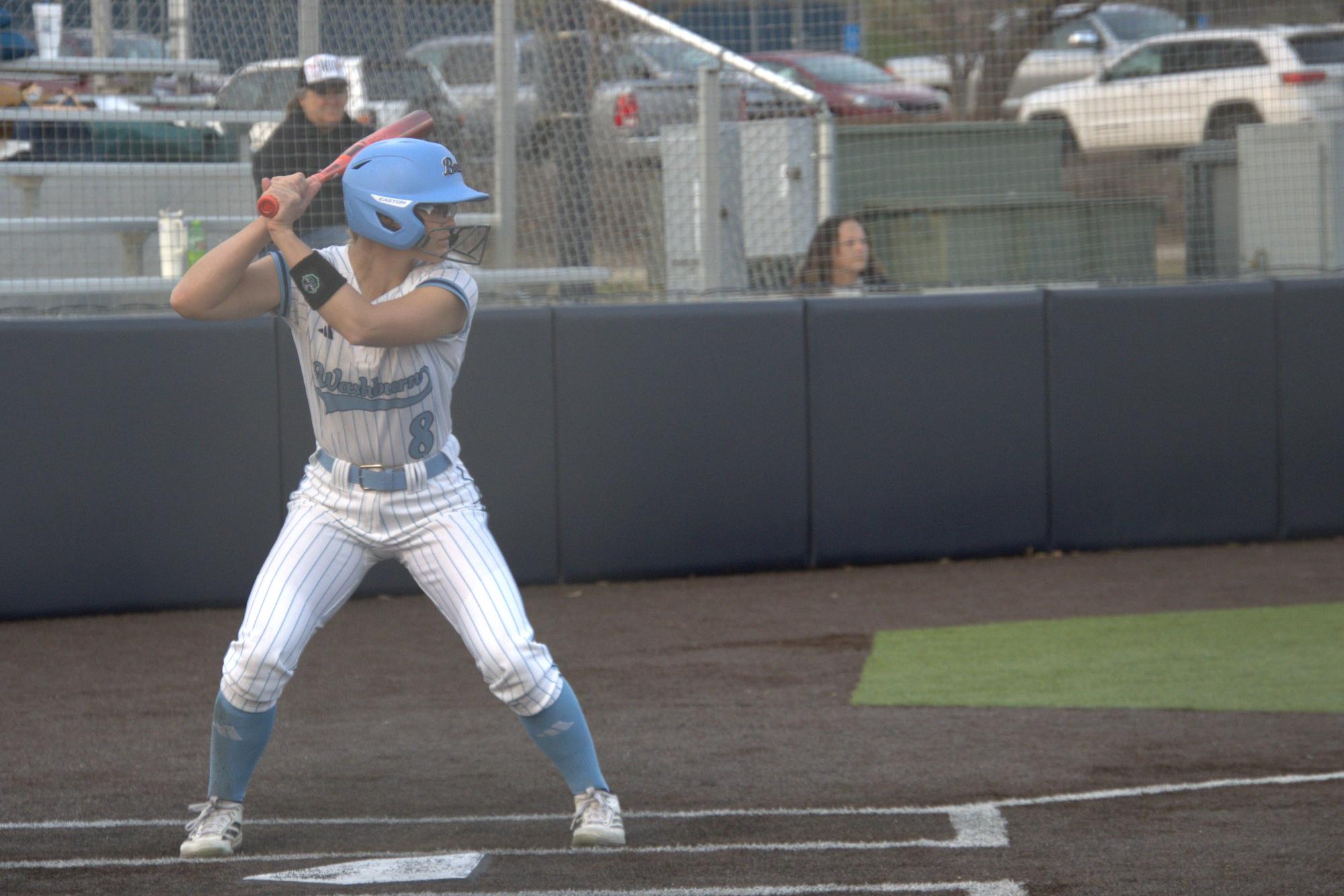Ichabods fell against Riverhawks in their MIAA opening doubleheader