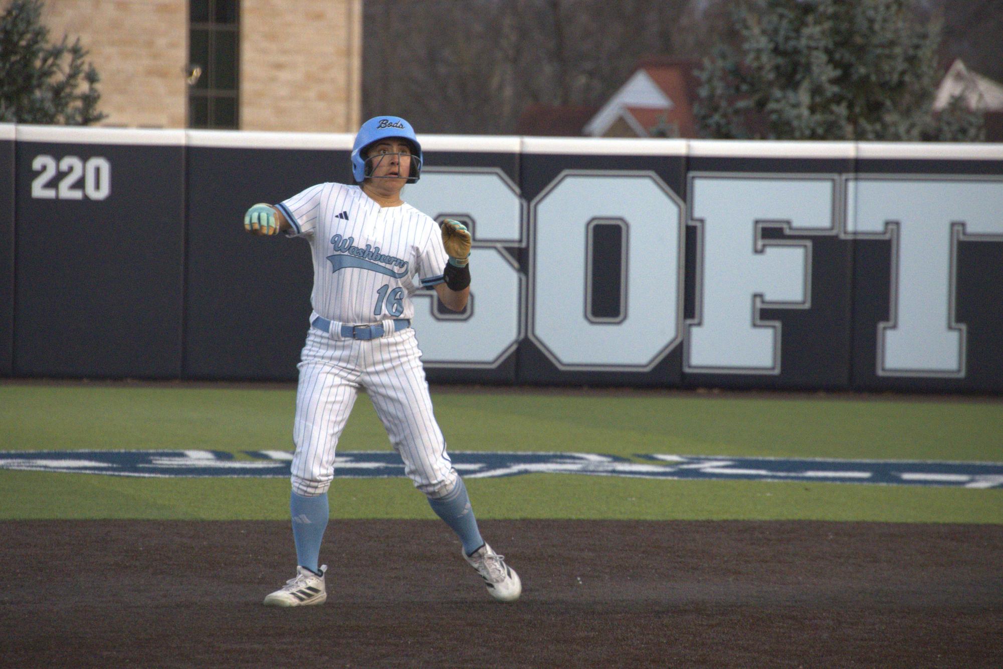 Ichabods fell against Riverhawks in their MIAA opening doubleheader