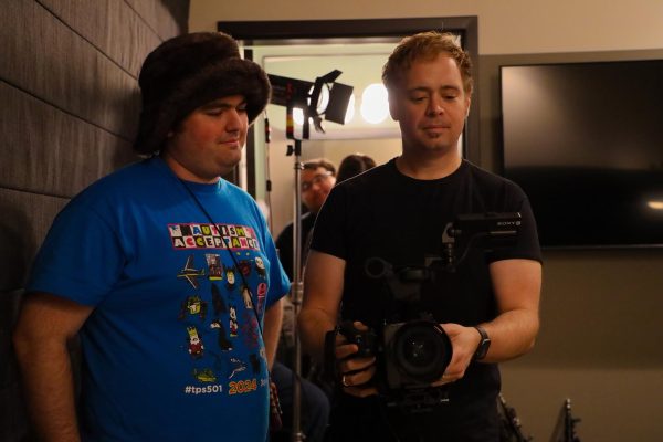 Matthew Nyquist, an associate professor of mass media, shows his influence on the field for filmmaking and video production with his team. He has worked with producers like Fred Roos, who is famous for his films such as "The Godfather" and "Apocalypse Now.”