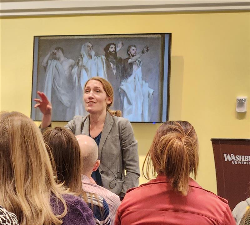 Washburn holds another successful Thomas L. King lecture event, correlating the connection between philosophy and religion as the Book of Haggai is explored. Laura Carlson Hasler, guest speaker and assistant professor of religious studies and Jewish studies at Indiana University Bloomington, explained the importance of understanding disappointment while reading and how to come back from the loss of expectations.
