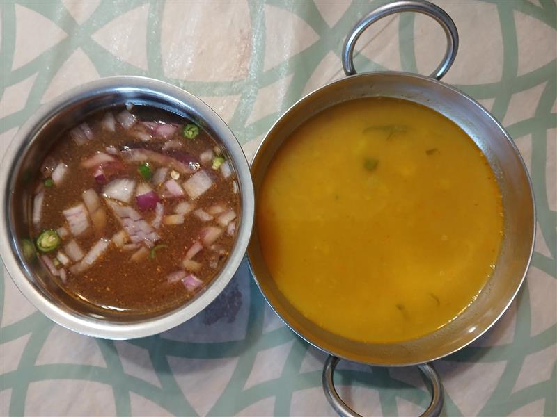 Making Nepali street food fulki