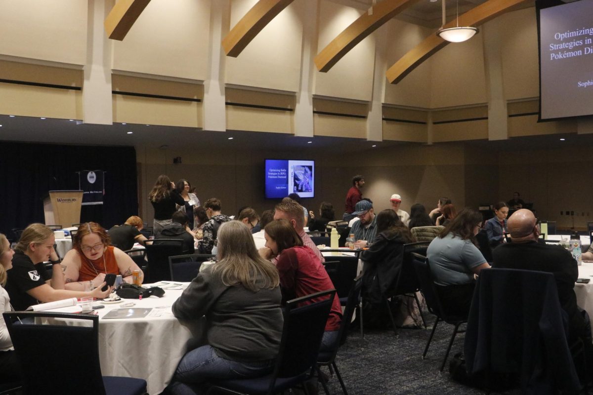 Students across colleges come together annually in the Kappa Mu Epsilon convention to display their unique research and findings. The convention provided the opportunity for students and faculty alike to connect and collaborate over their mathematical and statistical findings. 