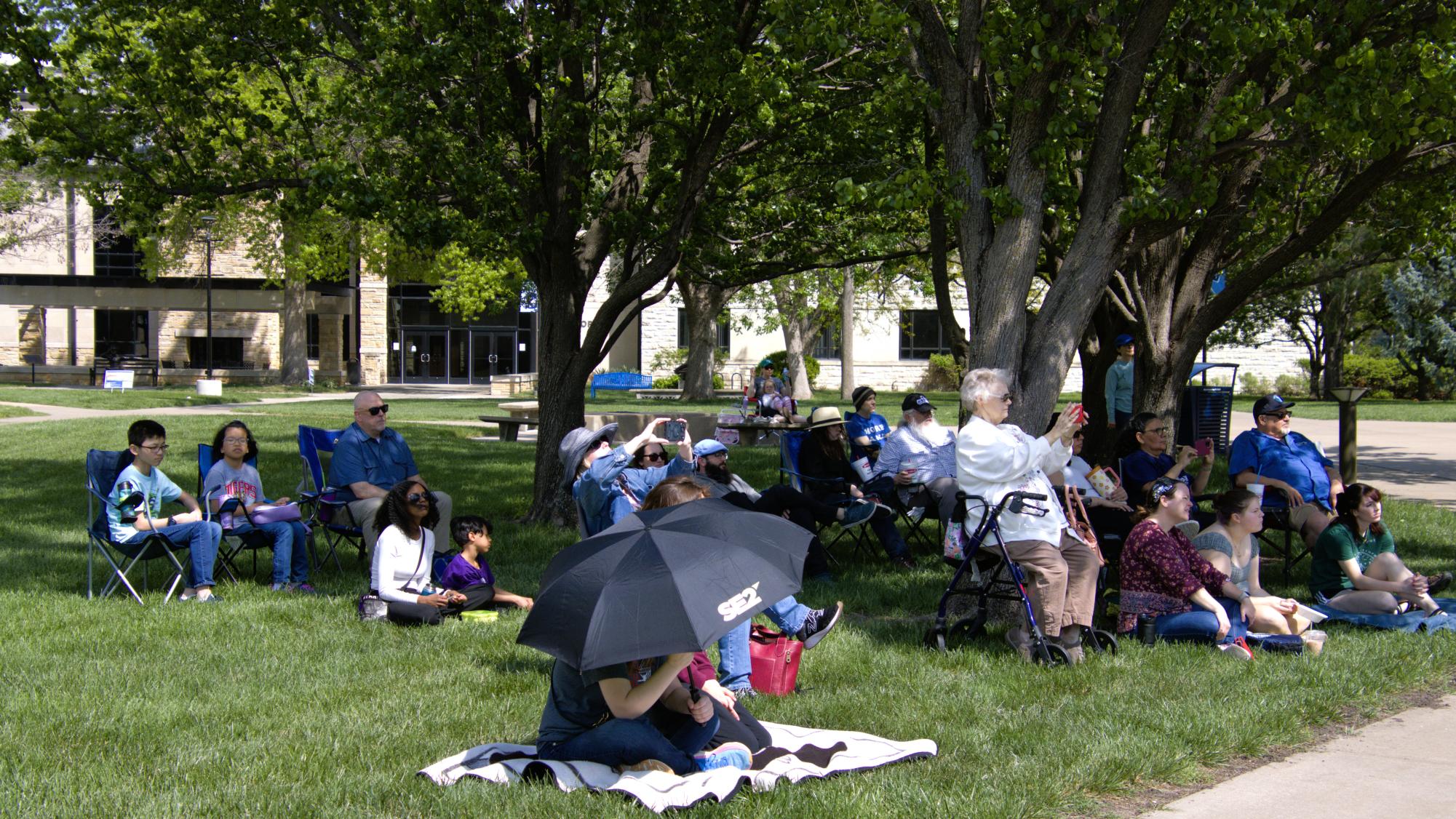 Washburn university hosts annual percussion picnic on memorial union lawn