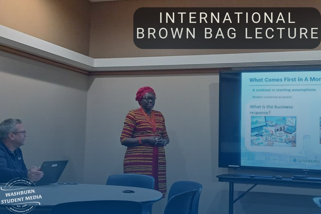 Norma Juma, professor of management business, presents about the Harambee, an indigenous tradition, and the hidden logic of entrepreneurship.The lecture took place from 12-1 p.m.