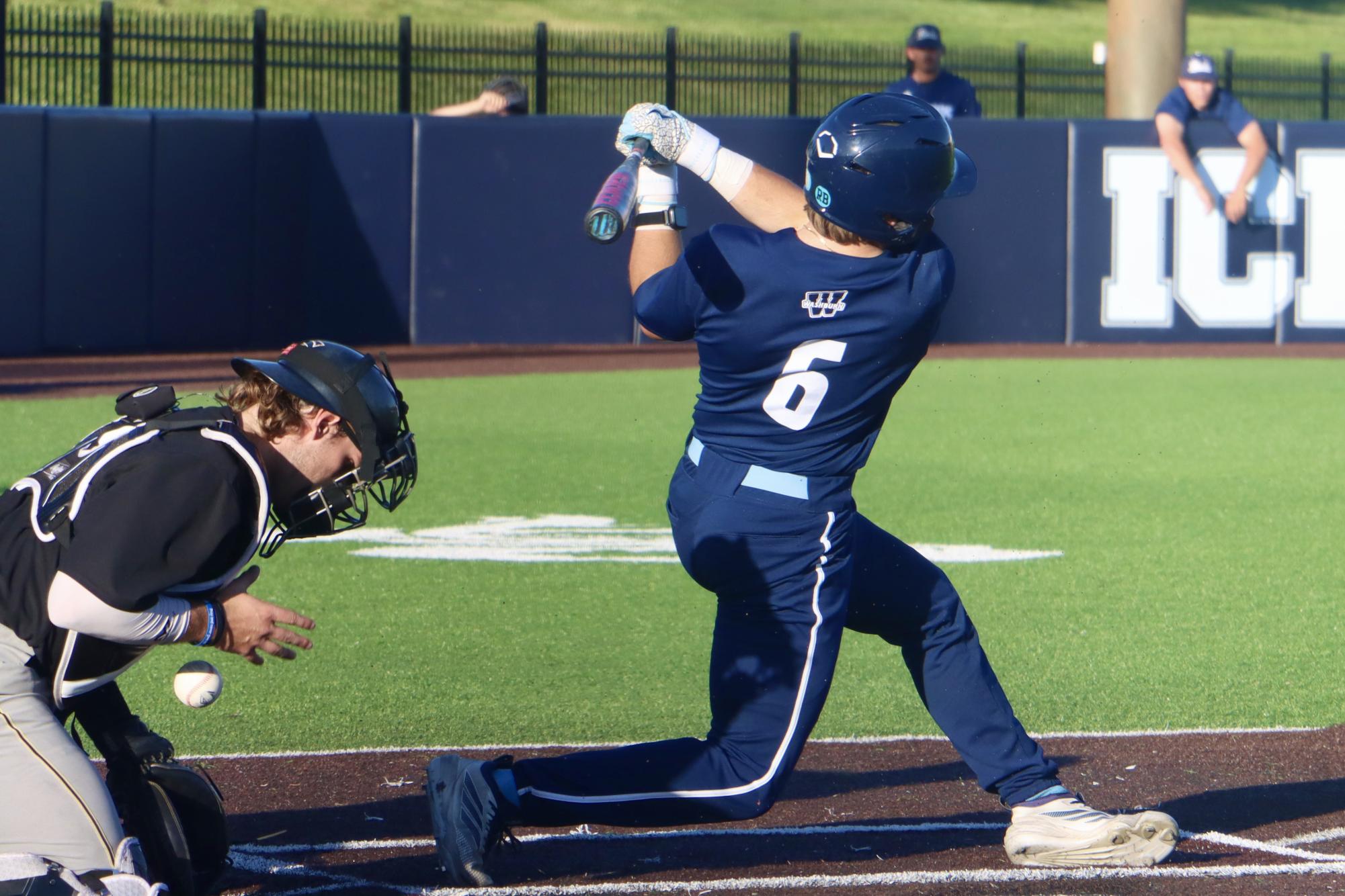 Seventh inning rally seals Washburn win over Hornets