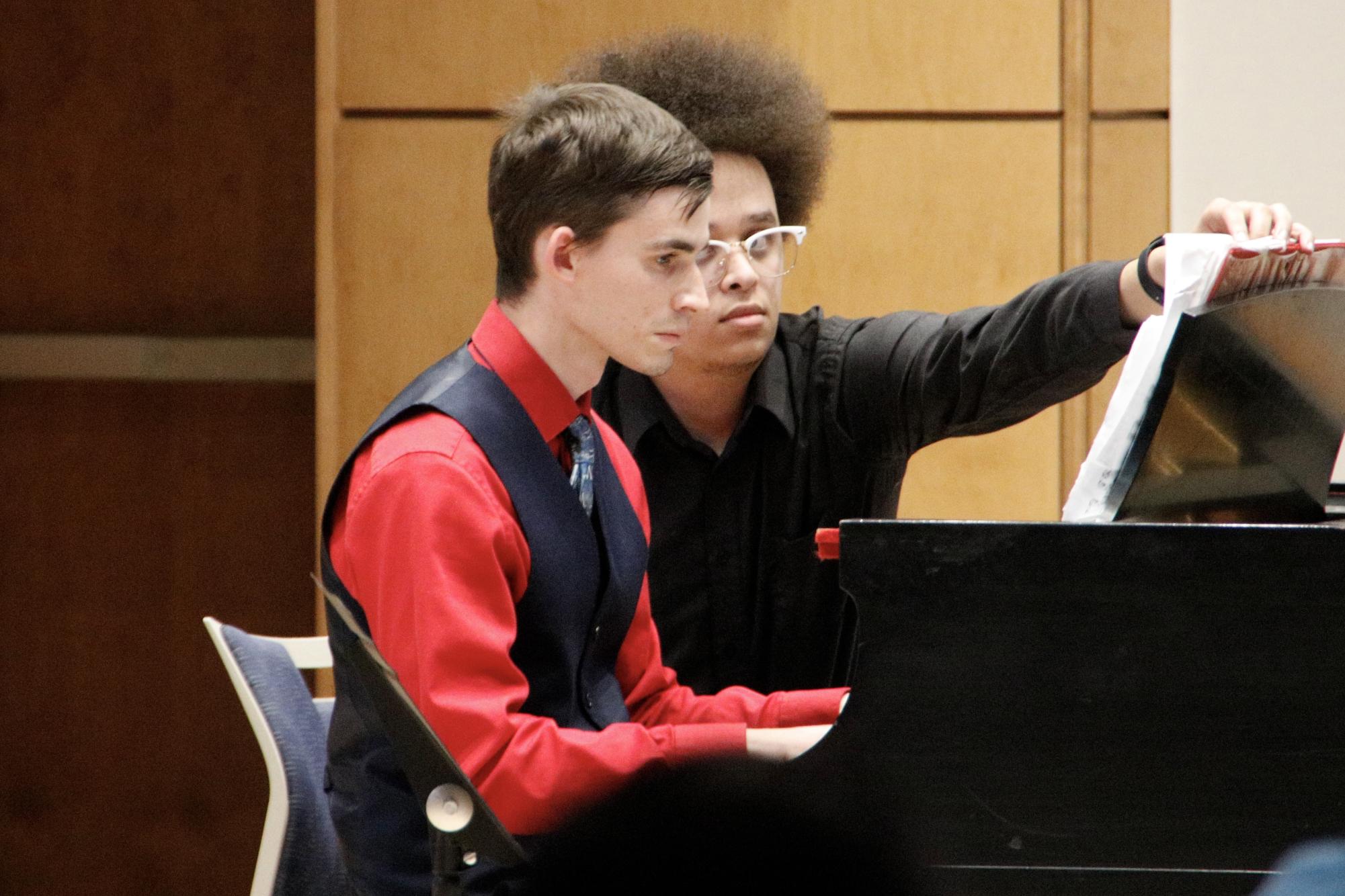 Composition and percussion recital highlights student creativity