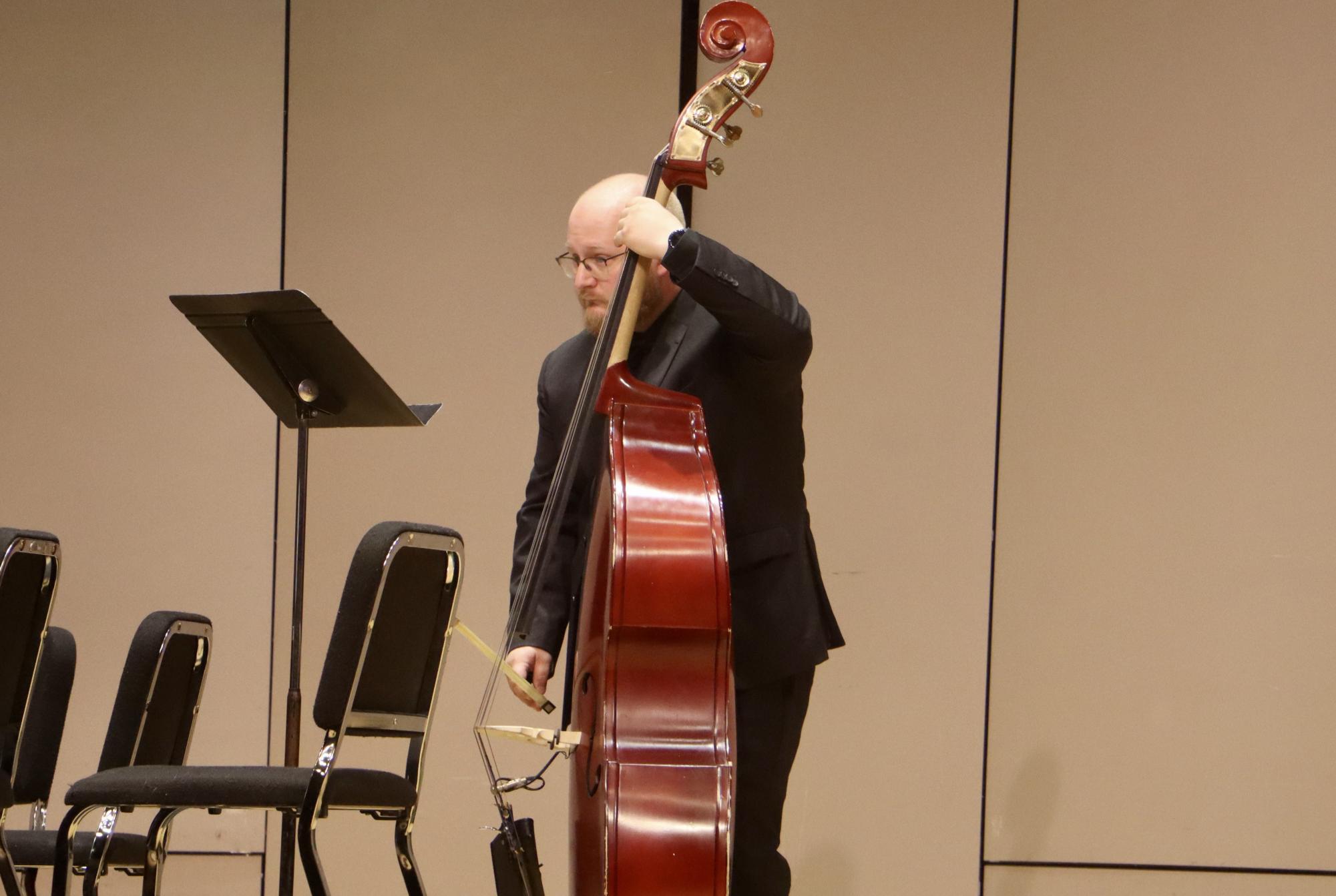 String orchestra and quartet perform at White Concert Hall