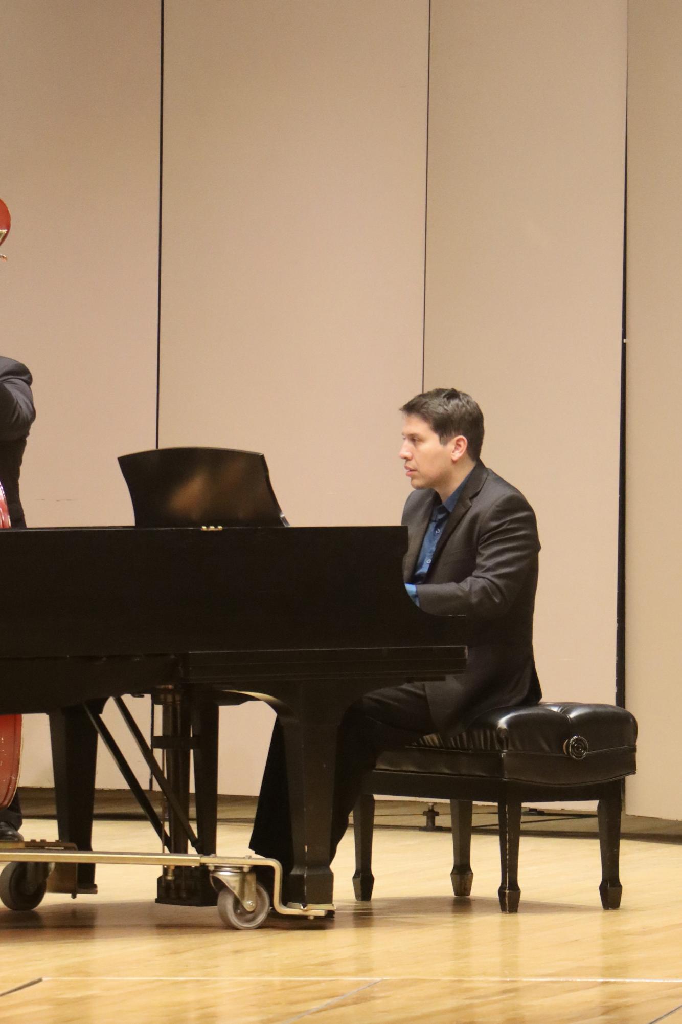 String orchestra and quartet perform at White Concert Hall